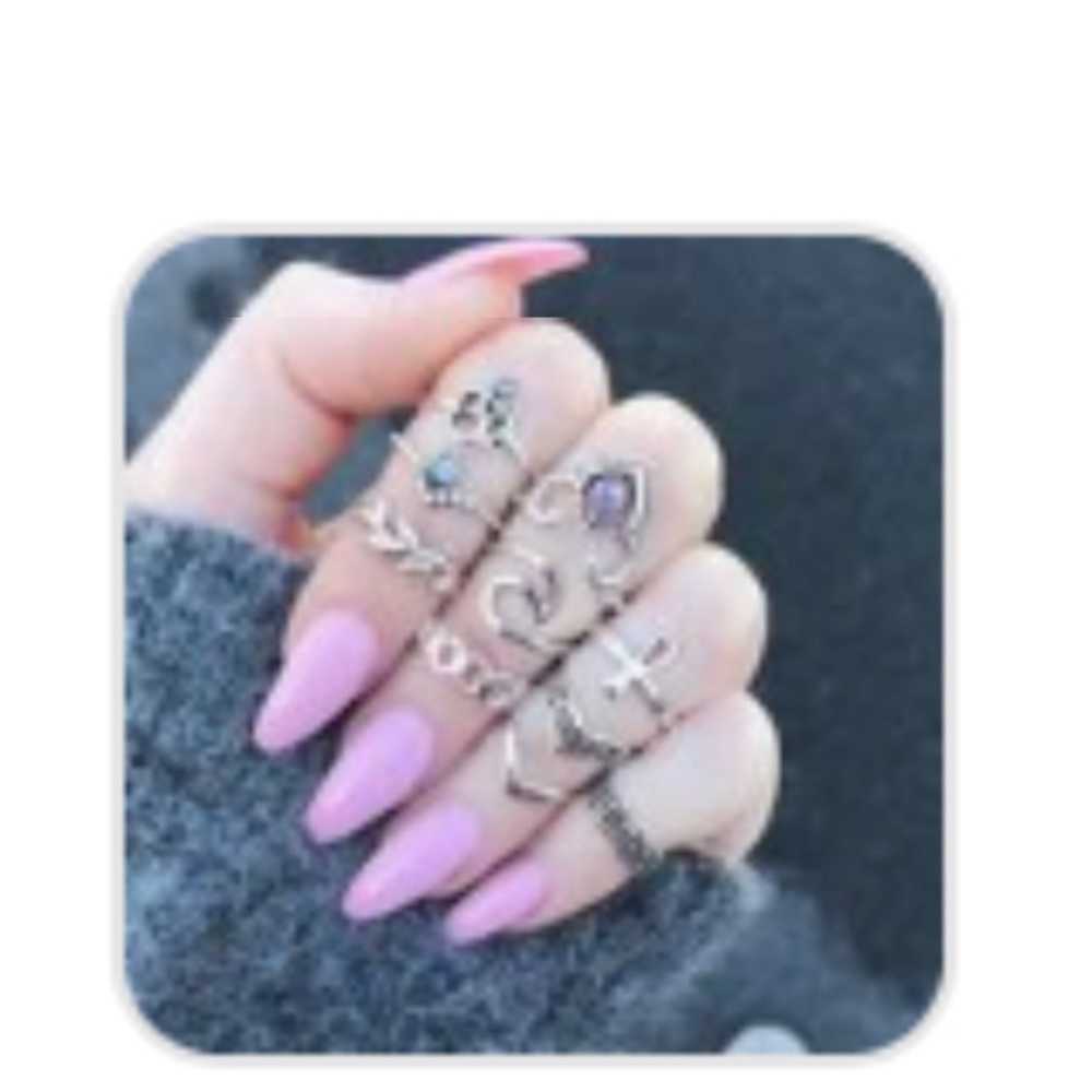 Antique Silver toned rings NWOT